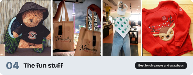Beyond Hoodies: Totes, Caps and More